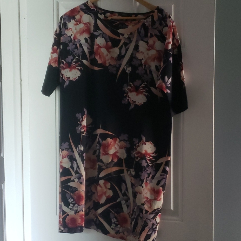 George Dress midi flowers print size 12 USA